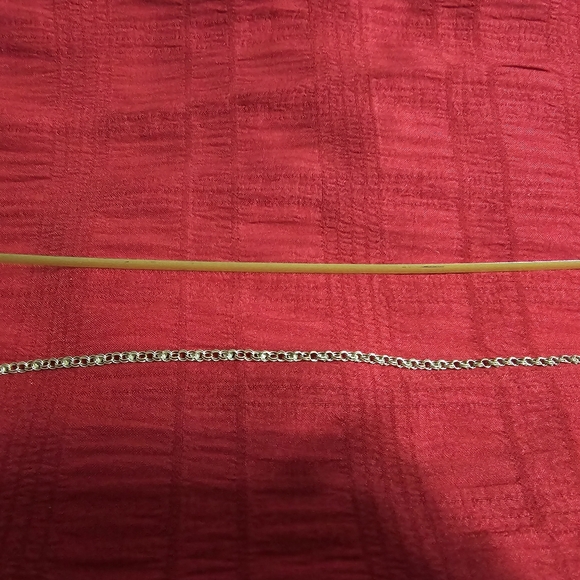 10k Yellow Gold Retro Heart Mirror Bracelet. 8" - Picture 4 of 15